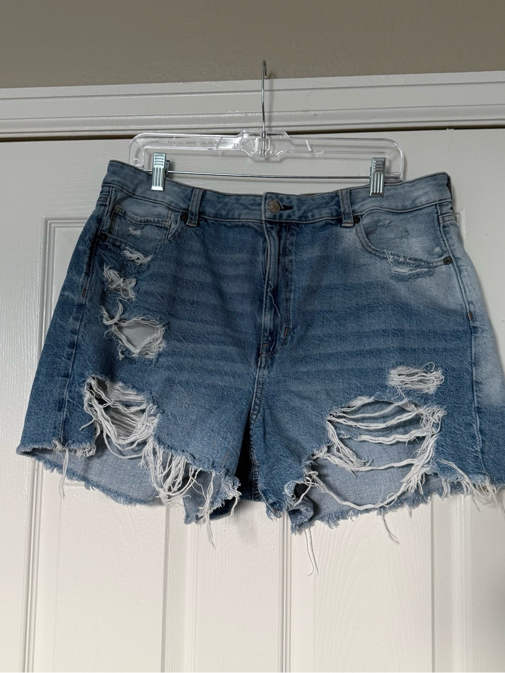 American Eagle Women’s Distressed Denim Jean Shorts